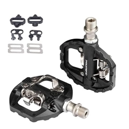 BaiHogi Pédales VTT BAIHOGI Pédale Auto-verbure de vélo Nylon du + 3 Peilin Portant la Montagne XC Vélo sans Clip SPD Bicycle Pedal Inc Cleats Pédales (Color : MTB PD-F91)