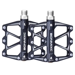 BONMIXC Pièces de rechanges BONMIXC Pédale de Vélo de Montagne Scellé Roulement BMX Pédale de Poids Légère Aluminium Pédale Antidérapante 9 / 16