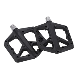 Entatial Pédales VTT Entatial Pédales de Plate-Forme de vélo, pédale Plate de vélo de Montagne de 9 / 16 Pouces pour vélos de Route pour vélos pour vélos pliants(Le Noir)