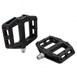 Gneric Pédales VTT Gneric YMYGBH Pedale VTT VTT Pédales VTT Pédales Plate-Forme légère Fibre de Nylon vélo BMX VTT pédales for 9 / 16" (Color : Black)