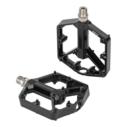 HSXMY Pièces de rechanges HSXMY Pédale De Vélo, Aluminium Antidérapant Plat 9 / 16"Pédales De Plate-Forme Légères À Roulement Scellé, pour Vélo De Montagne BMX VTT