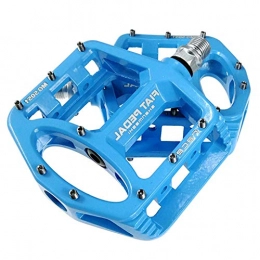 HUOGUOYIN Pièces de rechanges HUOGUOYIN Pédale de vélo 2PCS vélo vélo pédales Fit for Plat vélo pédales Racing antidérapage légère magnésium Fit for VTT Route Peda (Color : Blue)