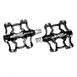 Jtoony Pièces de rechanges Jtoony Pédales de Vélo VTT Pédales Large ANTIDÉRAPANTES pédales en Alliage léger de magnésium Pédale vélo BMX VTT Vélo de Route Pédale de Vélo de Montagne (Color : Black, Size : One Size)