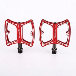 LHQ-HQ Pièces de rechanges LHQ-HQ Roulement Palin Pedal Mountain Bike pour Route Mountain BMX VTT Vélo pour Sports De Plein Air, Rouge