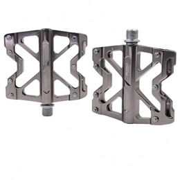 Lidada Pièces de rechanges Lidada VLo VLo PDales Alliage D'Aluminium PDales PDales Universelles 3 Roulements VLo PDales Ultra Scell Plates-Formes Plateforme pour 9 / 16 VTT BMX Route Mountain Bike, Silver