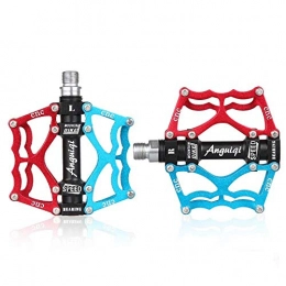 YDWL Pédales VTT Light aluminum alloy mountain bike pedal dead fly bearing pedal Pelin pedal bicycle accessories-color