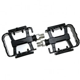 LXQLLJJD Pièces de rechanges LXQLLJJD Pédale De Vélo De Montagne Universelle Antidérapante avec Ceinture Réfléchissante Latérale, Tige en Acier Ultra-léger, Pédale De Plate-Forme De Vélo Robuste Et Durable