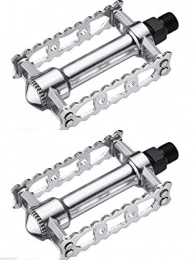 ONOGAL Pédales VTT ONOGAL 2X Pédales Rétro Roulements À Billes en Acier en Aluminium Poli 2894