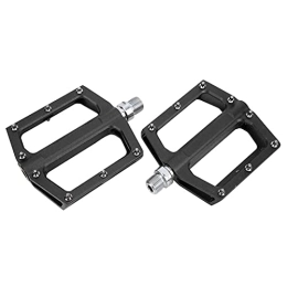 minifinker Pièces de rechanges Pédales de vélo de Montagne, 2 pièces pédales Plates de Plate-Forme de vélo pour vélo de Montagne pour l'équitation(Red)