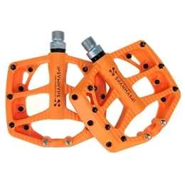 BOENTA Pièces de rechanges PéDales VTT Accessoires vélo Vélo De Route Pédales Vélo Accessoires Cycle Accessoires Vélo Accessoires Accessoires de Vélo De Montagne Orange, Free Size