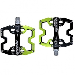 WESDOO Pièces de rechanges PéDales VTT Cycle Accessoires Accessoires vélo Cyclisme Accessoires Accessoires de Vélo De Montagne Vélo Pédales BMX Pédales Vélo Accessoires Green, Free Size