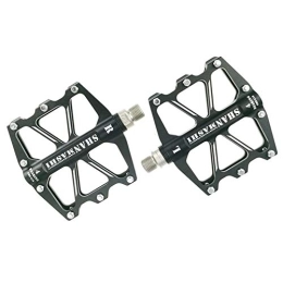 Zongha Pièces de rechanges PéDales VTT Vélo Accessoires Vélo Accessoires BMX Pédales Cyclisme Accessoires Plat Pédales Accessoires de Vélo De Montagne Cycle Accessoires Black, Free Size