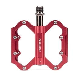 WESDOO Pièces de rechanges PéDales VTT Vélo Accessoires Vélo De Route Pédales Plat Pédales BMX Pédales Vélo Pédale Vélo Accessoires Accessoires vélo Cycle Accessoires Red, Free Size