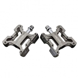 QJKai Pédales VTT QJKai Montagne pédales vélo, Plate-Forme de vélo en Alliage d'aluminium léger pédales antidérapantes de vélo pédales Plates avec roulements étanches 9 / 16 pour Mountain Road BMX VTT Vélo (Color : C)