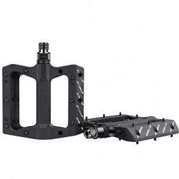 QuRRong Pièces de rechanges QuRRong Pédales de vélo Vélo Fibre De Nylon Roulement Pédale Black Mountain Bike Pedal pour Mountain Road Bike (Color : Black, Size : One Size)