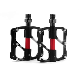 SFSHP Pièces de rechanges SFSHP Bande de roulement de Pied de vélo de Montagne, Coup de Pied en Alliage d'aluminium Ultra-léger, Accessoires de vélo de Montagne en Plein air à Trois roulements, Noir