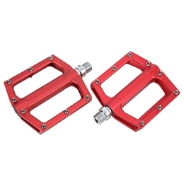 SUNGOOYUE Pièces de rechanges SUNGOOYUE Pédales de vélo, 1 Paire de pédales Plates de Plate-Forme de vélo en Alliage d'aluminium antidérapant pour vélo de Montagne BMX VTT(Noir)