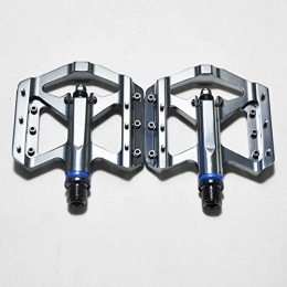 TLBBJ Pièces de rechanges TLBBJ Bicycle Pedal Nouveau Polissage du / Galet vélo Pédale antidérapage Ultraléger VTT VTT Pédale Roulement étanche pédales Accessoires Vélo Practical (Color : Silver)