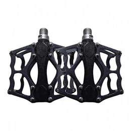 Uniqueheart Mountain Bike Pedals Flat Platform Aluminum Alloy MTB Sealed Bearing Pedals