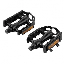 Uniqueheart Pièces de rechanges Uniqueheart One Pair Mountain Road Bicycle Pedals Flat Aluminum Alloy Pedals Platform with Gearwheel Bike Cycling Accessories