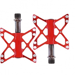 XGLIPQ Pièces de rechanges XGLIPQ Pédales de Plate-Forme de vélo de Montagne, pédales de vélo de Montagne en Alliage d'aluminium de 9 / 16", pédales de roulements scellés antidérapants ultralégers, 3 roulements, pour vélos de mo