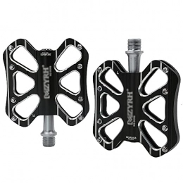 XGLIPQ Pièces de rechanges XGLIPQ Pédales de vélo Pédales de VTT Pédales de vélo de Montagne en Alliage d'aluminium 9 / 16"Pédales de roulements scellés antidérapants ultralégers à Plate-Forme Large pour vélos de Montagne BMX VT