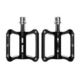 ZHANGQI Pièces de rechanges ZHANGQI Jiejie Store GUB GC020 CNC Vélo de Montagne en Alliage d'aluminium MTB Pédales Road Cycling du Pédales de Bicyclette étanches Pièces de pédale de vélo ultralerie (Color : Black)