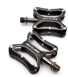 ZXCshangdian Co.,ltd Pièces de rechanges ZXCshangdian Co., ltd Pdales De Vlo Palin Bearing Mountain Bike Anti-Skid Ultralight Flat Wide Pedal Bicycle Parts (Couleur: Noir) -Noir