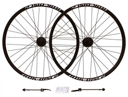 66 cm Roue de VTT disque de frein Roues, roulements à billes, 8,9,10 vitesse Cassette type, Redneck Jantes, 32 rayons noir Noir