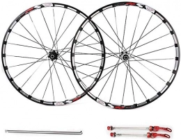 AIFCX Roues VTT AIFCX 29Inch Mountain Bike Wheel, Quick Release Cassette Hub Frein à Disque, pour 7 / 8 / 9 / 10 / 11 Vitesse Roulements Hub VTT, Black-29inch