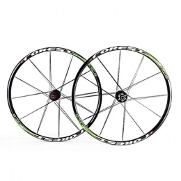 AISHANG Roues VTT AISHANG Roue de vélo 26 27, 5 Pouces VTT Ensemble de Roues de vélo Jante en Alliage à Double paroi moyeu en Carbone d'abord 2 arrière 5 Frein à Disque à dégagement Rapide Palin 7 8 9 10 11 Vitesses