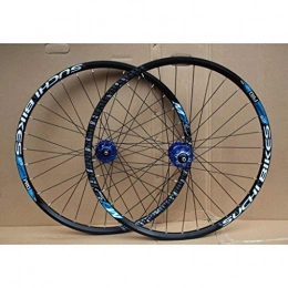 AISHANG Roues VTT AISHANG Roues de vélo 27, 5 Pouces Ensemble de Roues de vélo Double paroi VTT Jante Frein à Disque QR pour 8-10 Vitesses Cassette Volant 32 Trous