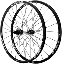 Amdieu Pièces de rechanges Amdieu Wheelset Ensemble de Roues de vélo de Montagne de 26 / 27, 5 / 29 Pouces, Roues à vélo de Brake à Disque Rapide Base de Tour à 5 grilles 12 Vitesse 26"* 1, 25~2, 5" Taille Road Wheel