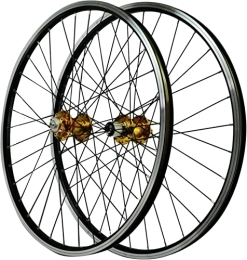 Amdieu Pièces de rechanges Amdieu Wheelset Roues de Cyclisme de Frein à Disque, 26 / 27, 5 / 29 '' Roues de vélo de Montagne Double Mur en Aluminium Alliage Rim V Frein 7-11 Speed ​​Card Flying Road Wheel