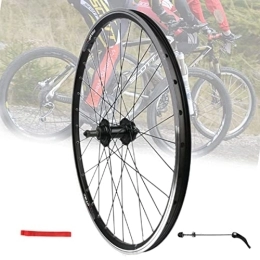 Asiacreate Pièces de rechanges Asiacreate Paire De Roues De 24 Pouces pour Vélo De Montagne Frein V / Disc Libération Rapide Roues 32 Rayons Jante S'adaptent Aux Rotatifs 6-9 Vitesses Bicyclette Pliante