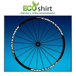 Ecoshirt Roues VTT Ecoshirt 1J-C9TF-OB1E Stickers Jante Mavic Crossmax SL Pro 27, 5" Am50 VTT Downhill Blanc 26"