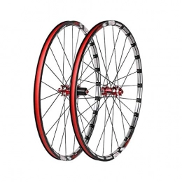 FREEDOH Roues VTT FREEDOH Paire Roues VTT 26 / 27, 5 Pouces Paire Roues VTT Jante en Alliage Aluminium Haute Résistance Double Paroi Système Frein à Disque Roue Libre Anodique Compatible 7 / 8 / 9 / 10 / 11 Vitesses, 27.5inch