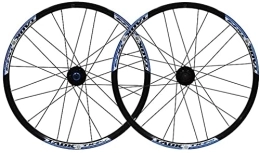 HAO KEAI Pièces de rechanges HAO KEAI Roue De Vélo(Avant + Arrière) Roue de vélo de vélo de Montagne Jeu de Roues de vélo 24"MTB Roue VTT Double Mur de Jante de Jantes 1.5-2.1" Frein à Disque 7-11 Vitesse Palin Hub Libération ra