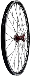 KANGNING Roues VTT KANGNING Jeu de Roues vélo 26 Pouces VTT VTT Roue Avant et arrière Alliage Mural Disc / V- Frein 7-11 Vitesse Palin Hub Libération Rapide 32H Vélo Roue-Hub Rouge Avant Well