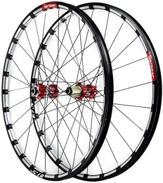 L&WB Roues VTT L&WB 26 27, 5 Pouces VTT MTB Bouette Avant Et De La Roue Arrière De La Roue Arrière Vélo De Montagne Vélo De Montagne Libération Rapide Double Paroi 7 8 9 10 11 12 Bac À Plateau 24 Trous, A, 26in