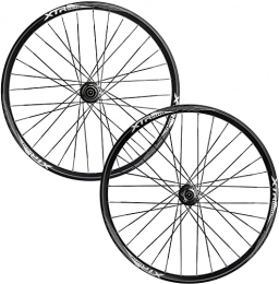 L&WB Roues VTT L&WB Pièces De Vélo Roues MTB Vélo Wheelset 26" / 27.5" / 29"pour Vtts De Montagne Frein À Double Muré en Métal Frein À Disque 7-11 Vitesse Card HUB Scellé Roulement QR 32H, Blanc, 27.5in