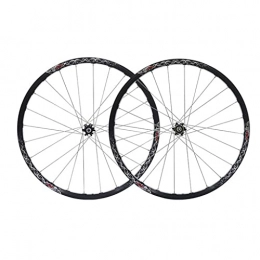 LDDLDG Pièces de rechanges LDDLDG 26"Roues De Cyclisme VTT, Alliage Jante Arrière Arrière Bicyclette De Vélo Arrière Frein De Disque 24hole 7-10 Vitesse Libération Rapide(Color:Le Noir)