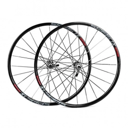 LI-Q Pièces de rechanges LI-Q Roue Velo Route Six Trous Roulement Moyeu Disque Disque en Alliage De Magnesium Et Aluminium, Jantes VTT 26C, Black