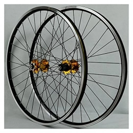 LICHUXIN Pièces de rechanges LICHUXIN Jantes de Vélo de Montagne Roue Avant + Arrière QR Paire de Roues de Vélo 26 / 29 Pouces à Double Paroi Jante de VTT à Frein à Disque / V 32 Trous 7-8-9-10-11 Vitesses