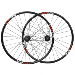 LICHUXIN Pièces de rechanges LICHUXIN Oksmsa 27, 5 / 29 Pouces VTT Frein À Disque Paire De Roues Vélo Roue Centre Alliage D'aluminium Paroi Double Jante Libération Rapide 8 / 9 / 10 Vitesse (Size : 27.5in)