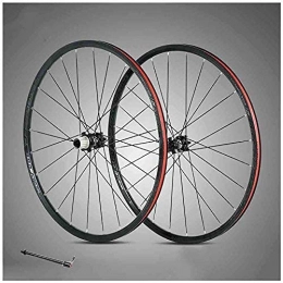 LYTBJ Pièces de rechanges LYTBJ 29 Pouces vélo Roues Double paroi en Alliage d'aluminium VTT Roues Jante Frein à Disque libération Rapide 24 Trous 8, 9, 10, 11 Vitesse