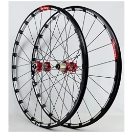 lzdasczz Pièces de rechanges lzdasczz Roues de vélo de Montagne 26 Pouces 27.529er, Paire de Roues à Jante Hybride / VTT à Double paroi en Alliage d'aluminium 24 Trous pour Disque 7 8 9 10 11 Vitesses