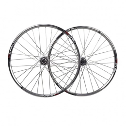 M-YN Pièces de rechanges M-YN Wheelset Bicyclette 26 Pouces, Alliage D'aluminium à Double Paroi des Roues De Vélos De Disque De Frein De Disque VTT Roue De Vélo Set Rapide