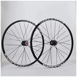 XBR Roues VTT Mise à niveau de la jante de vélo VTT Roues de vélo 26 / 27, 5 pouces Frein à disque Montagne Roulements scellés Moyeux Cassette à 7-11 vitesses Roue libre 24 rayons Essieux à dégagement rapide Accessoir