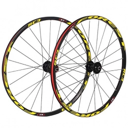 MNBV Roues VTT MNBV 26 27, 5 Pouces Avant arrière Roues de vélo Ensemble de Roues de vélo Ultra-léger Double paroi VTT Jante 5 roulement 120 Anneau Frein à Disque à dégagement Rapide 7 8 9 10 11 Vitesses